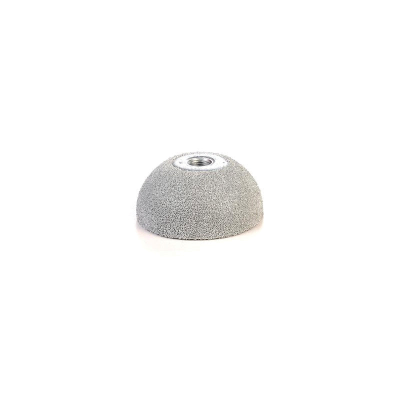 2 Inch Dome Carbide Buffing Wheel 170 Ssg (60 Grit) 3/8-24 Thread
