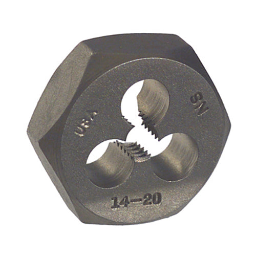 #6-32 Bright High Carbon Steel Type 405 Hex Die - Clearance