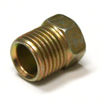 5/16 Inch x 1/2-20 Thread Inverted Flare Steel Brake Line Tube Nut