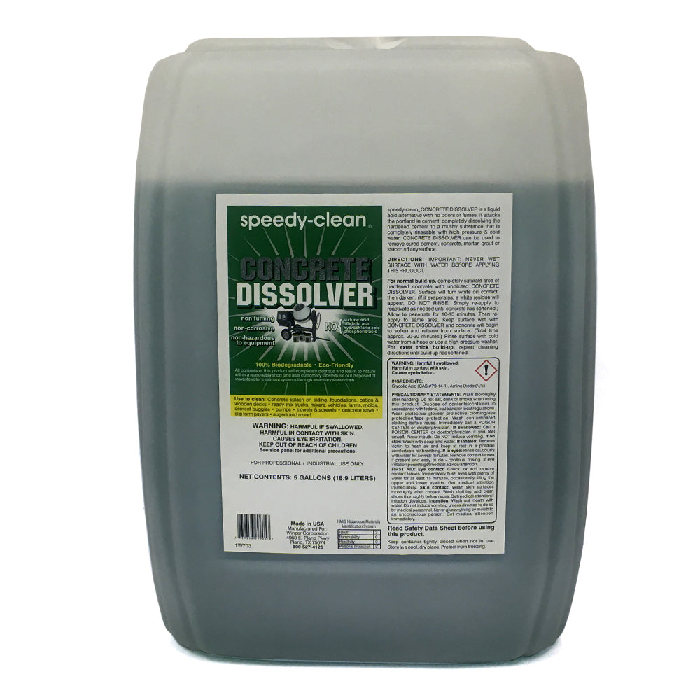 Speedy-Clean Concrete Dissolver - 5 Gallons