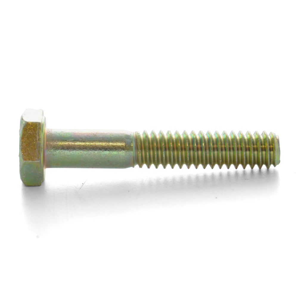3/4-10 x 10 Inch Coarse Grade 8 Zinc Plated Steel Hex Head Cap Screw