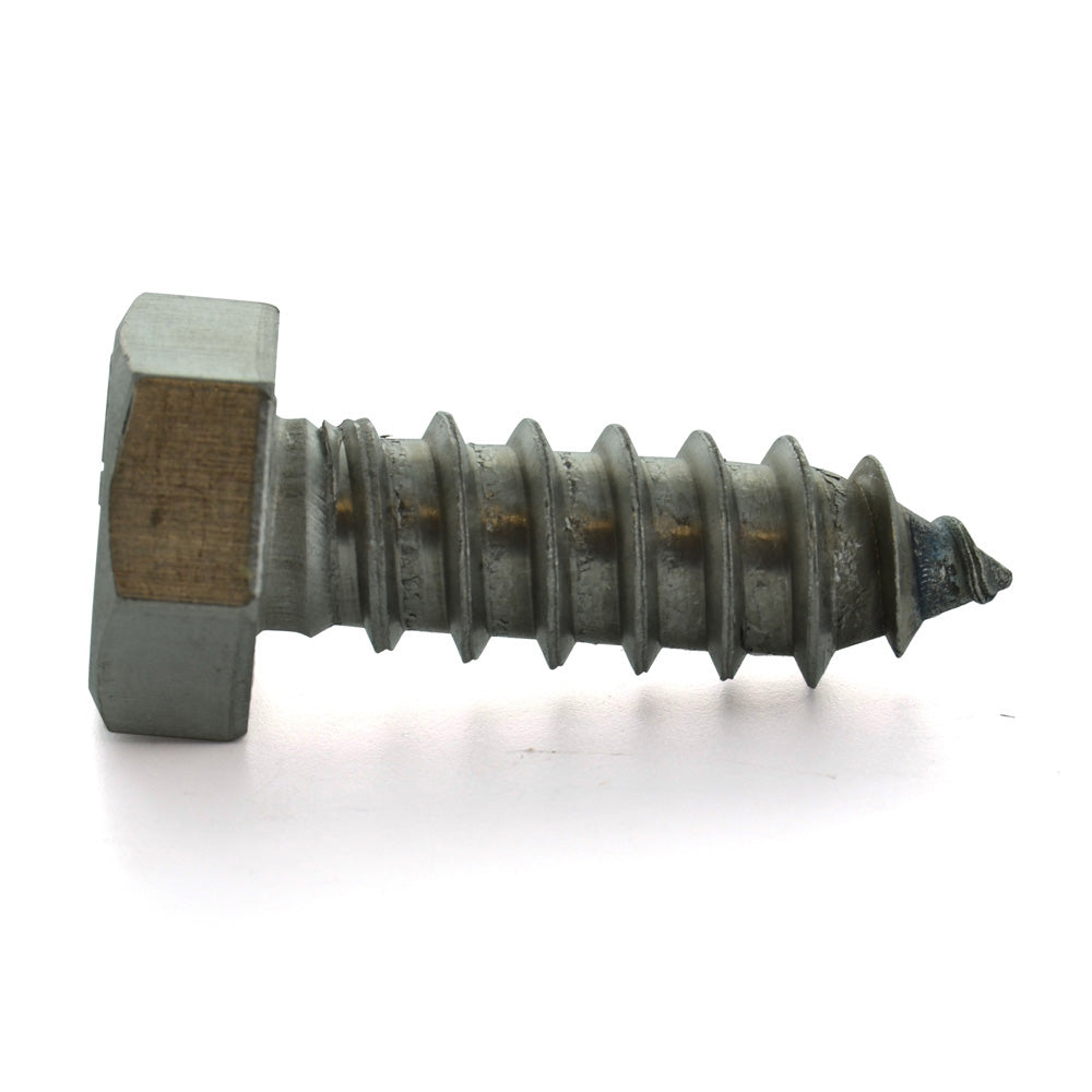 1/2-6 x 3-1/2 Inch Plain 18-8 (A2) Stainless Steel Hex Head Lag Screw