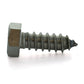3/8-7 x 3 Inch Plain 18-8 (A2) Stainless Steel Hex Head Lag Screw