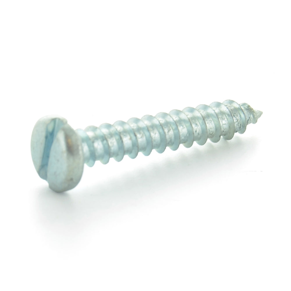 #8 x 1-3/4 Inch Pan Head Type Ab Self-Tapping Sheet Metal Screw Zinc Plated - Clearance