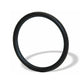 013 7/16 Inch X 9/16 Inch X 1/16 Inch 75 Durometer Viton O-Ring- Brown