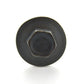 M12 x 1.75 x Black Phosphate Steel Oil Drain Plug With Rubber Molded Gasket Washer
