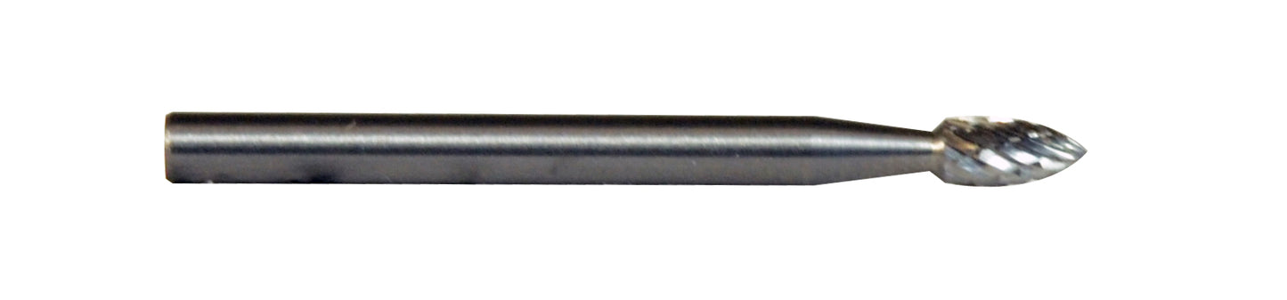 Flame Carbide Bur- 1/8"