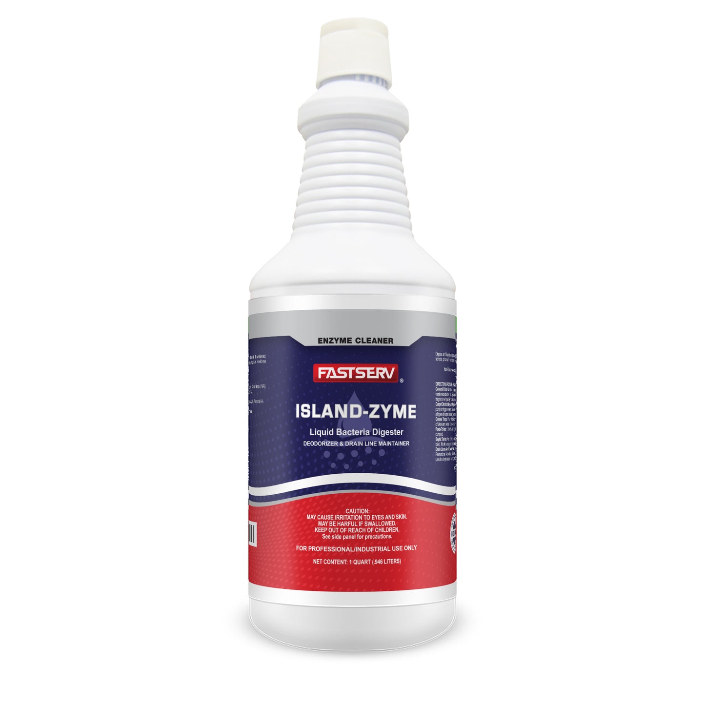 FastServ  Island-Zyme Liquid Bacteria Deodorizer & Drain Maintainer - 1 qt