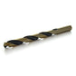 9/64 Inch Tin Coated Jobber Length Drill Titanium Nitride Finish High Speed Steel