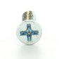 #10-24 x 1-7/16 Inch Zinc Plated Steel #3 Point Phillips Wafer Head Self-Drilling Tek Screw With Wings