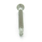 #10-16 x 1-13/16 Inch Zinc Plated Steel #3 Point Flat - Countersunk Head Self-Drilling Tek Screw With Wings