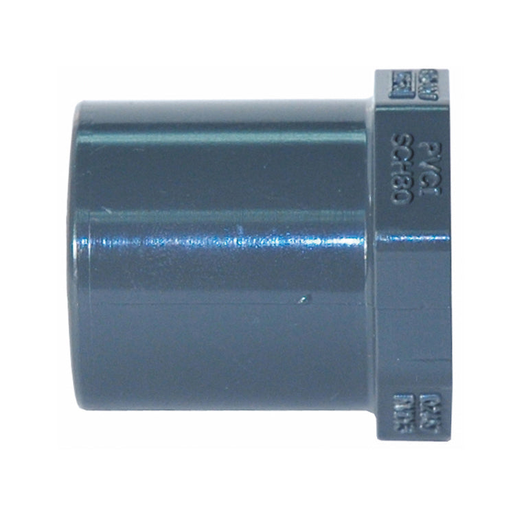 1 Inch Spigot Sch 80 Dark Gray Pvc Plug