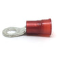 8 Gauge Nylon Insulated Ring Terminal Red #10 Stud
