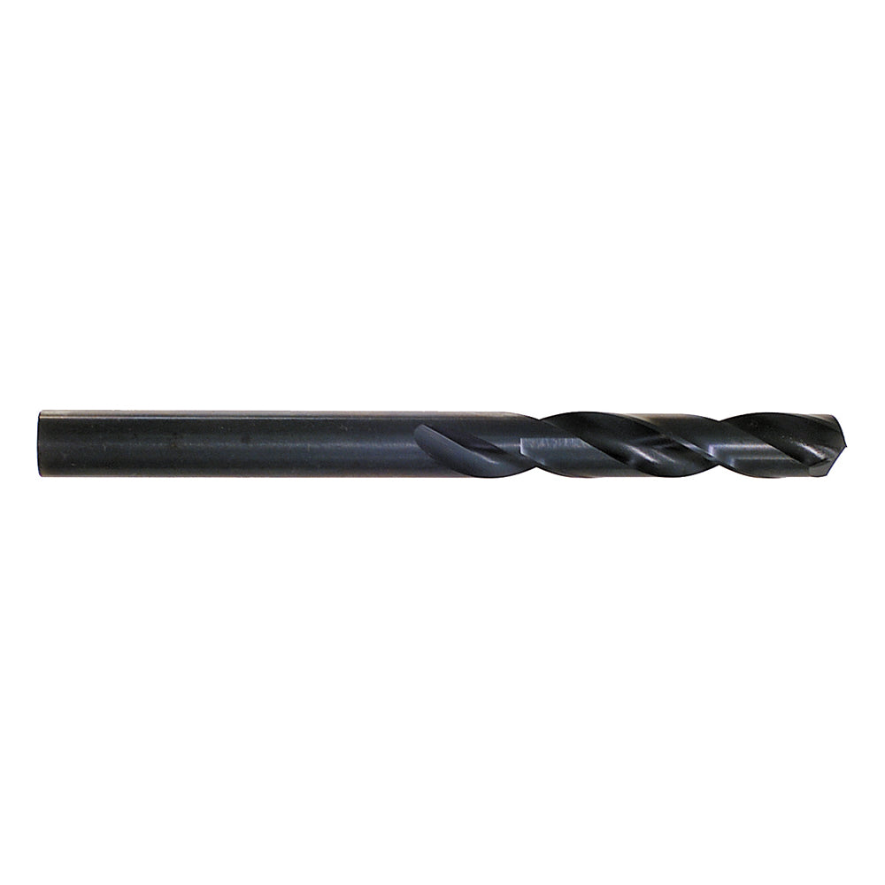 3/8 Inch x 4.27 Inch 135 Degree Split Point Black High Speed Steel Mechanics Length Drill