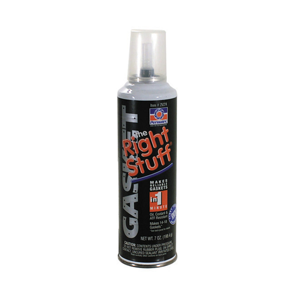7 oz Permatex the Right Stuff Oem Gasket Maker Black For Domestics Pressurized Can