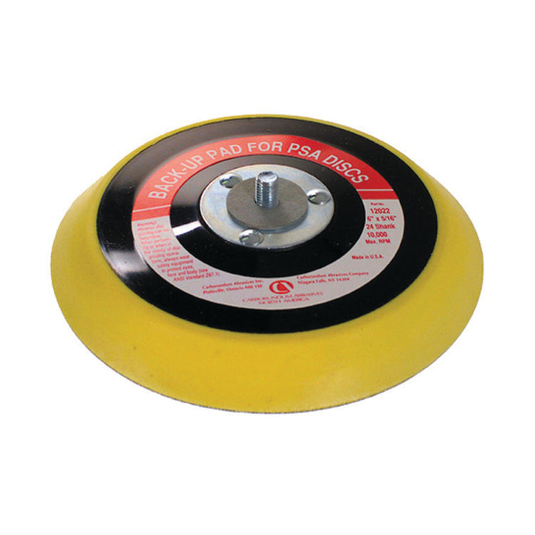 6 Inch x 5/16 Inch-24 Psa Disc Back-Up Pad Male