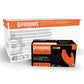 Ammex Gloveworks Heavy Duty Orange Nitrile Disposable Gloves - Large