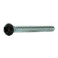 #8-15 x 1 Inch Black Powder Coated Type A Square Drive Pan Head Self-Tapping Sheet Metal Screw