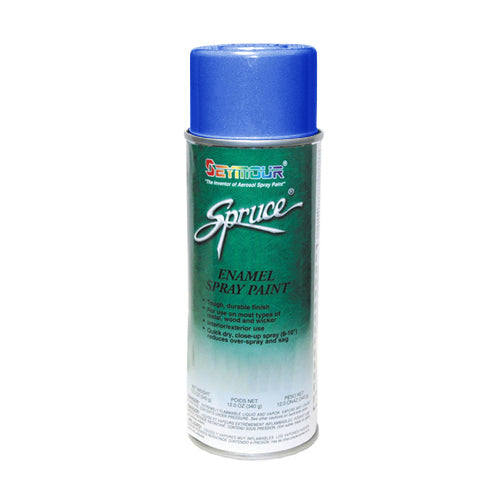 Seymour Economy Spruce Gloss Paint Aerosol Medium Blue - 16 oz