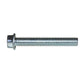 M6 x 1 x 10 mm Coarse Zinc Plated Class 10.9 JIS Dome Hex Flange Bolt