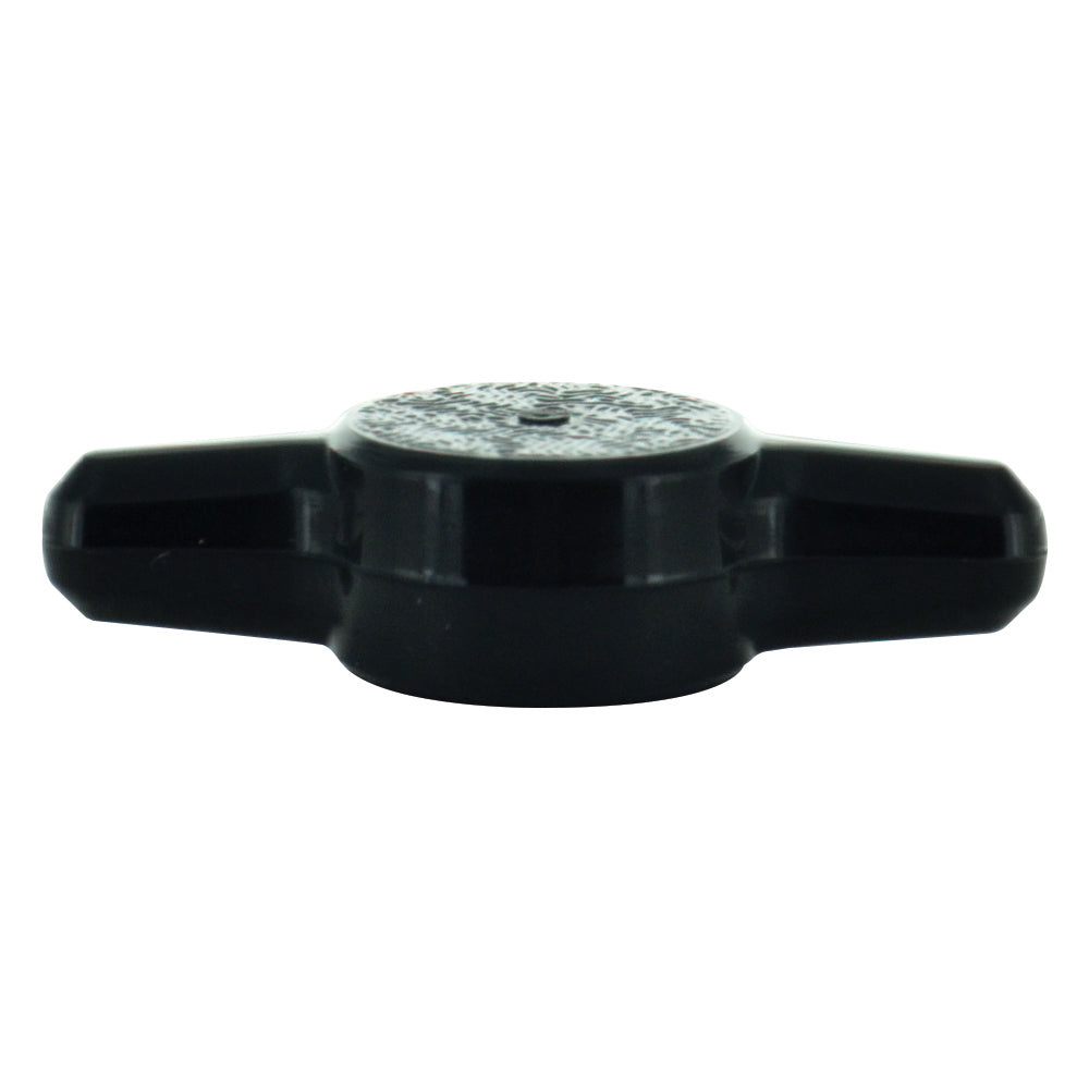 Black Tee Thumb Screw Knob - #10 (1 Inch Diameter)