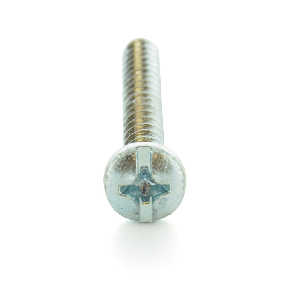 #6-20 x 1/2 Inch Zinc Plated Low Carbon Steel Pan Head Type-A Self-Tapping Sheet Metal Screw