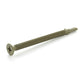1/4-20 x 3-3/4 Inch W.A.R. Coated Steel #4 Point Flat - Countersunk Head Self-Drilling Tek Screw With Wings