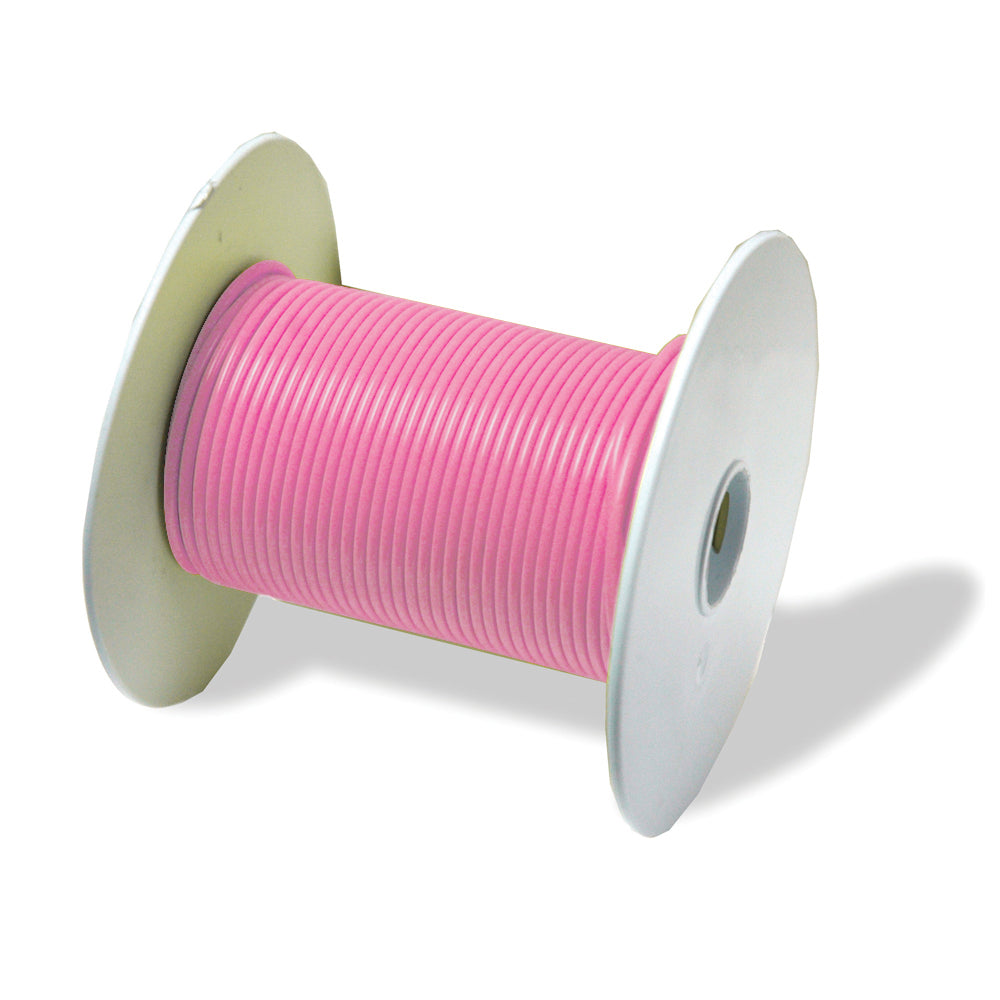 12 Awg General Purpose Primary Wire 100 Foot Roll Pink