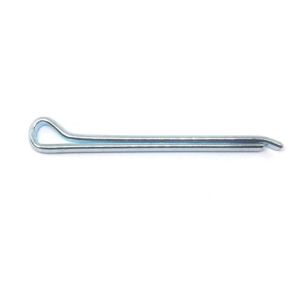 1/8 Inch X 2 Inch Hammer Lock Cotter Pin Zinc Plated Steel