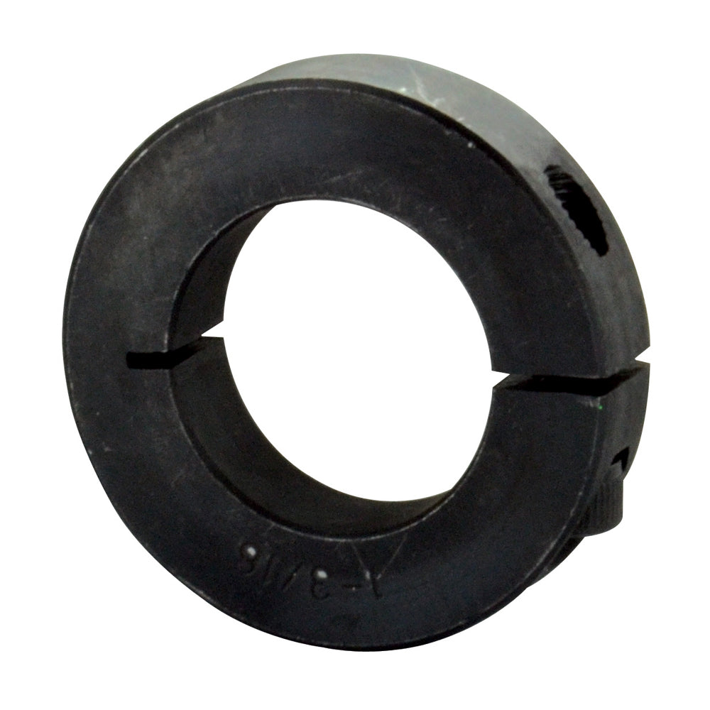 1-1/4 Inch Black Oxide Low Carbon Steel 1-Piece Shaft Collar