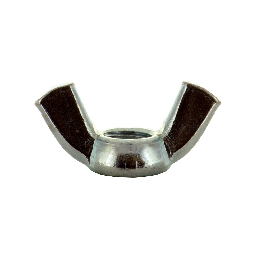 1/4-28 Zinc Plated Grade 2 Wing Nut