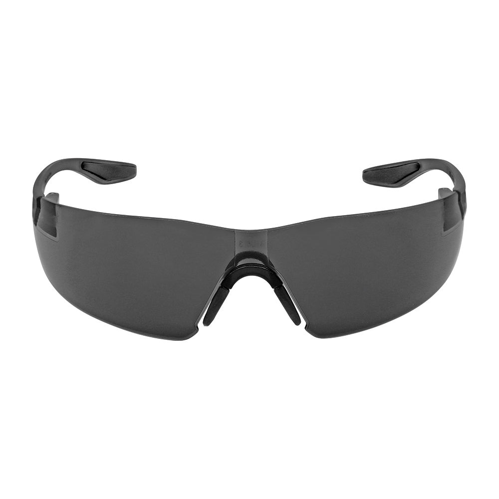 Discus Smoke Lens- Frosted Black Frame Safety Glasses