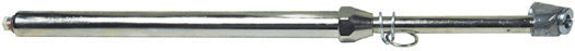 10 - 160 psi Chrome Plated Brass Dual Head Straight Tire Pressure Gauge
