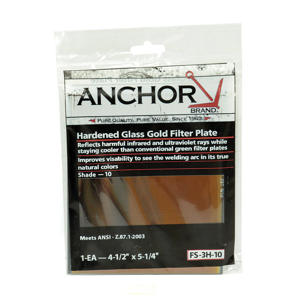 Gold Filter Plate Hg 10 - Clearance