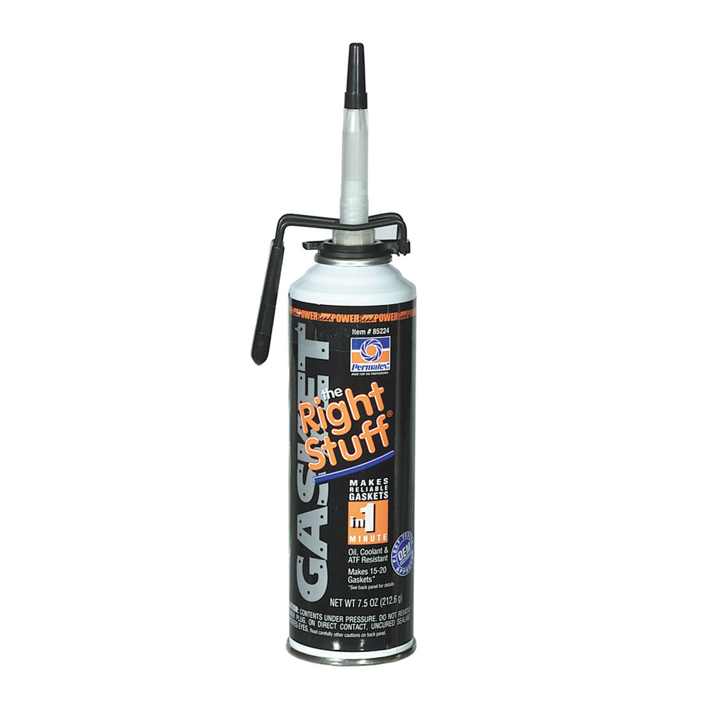 7 oz Permatex the Right Stuff Oem Gasket Maker Black For Domestics Powerbead Can