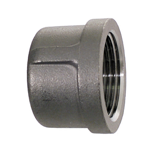 3/4" Schelule 40 NPT 304 Stainless Steel Pipe End Cap