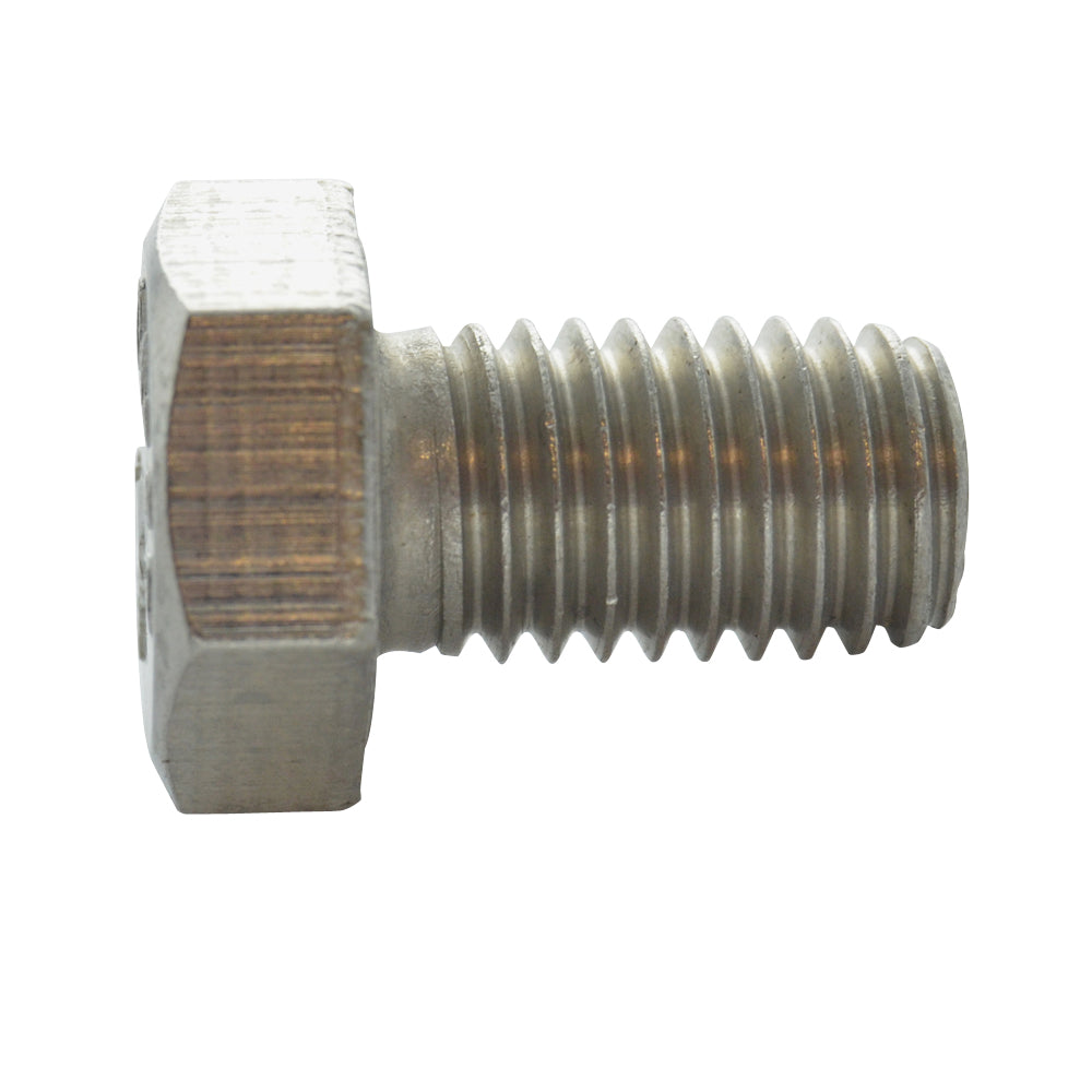M10 x 1.5 x 16 mm Coarse Plain A2 Stainless Steel Hex Head Cap Screw