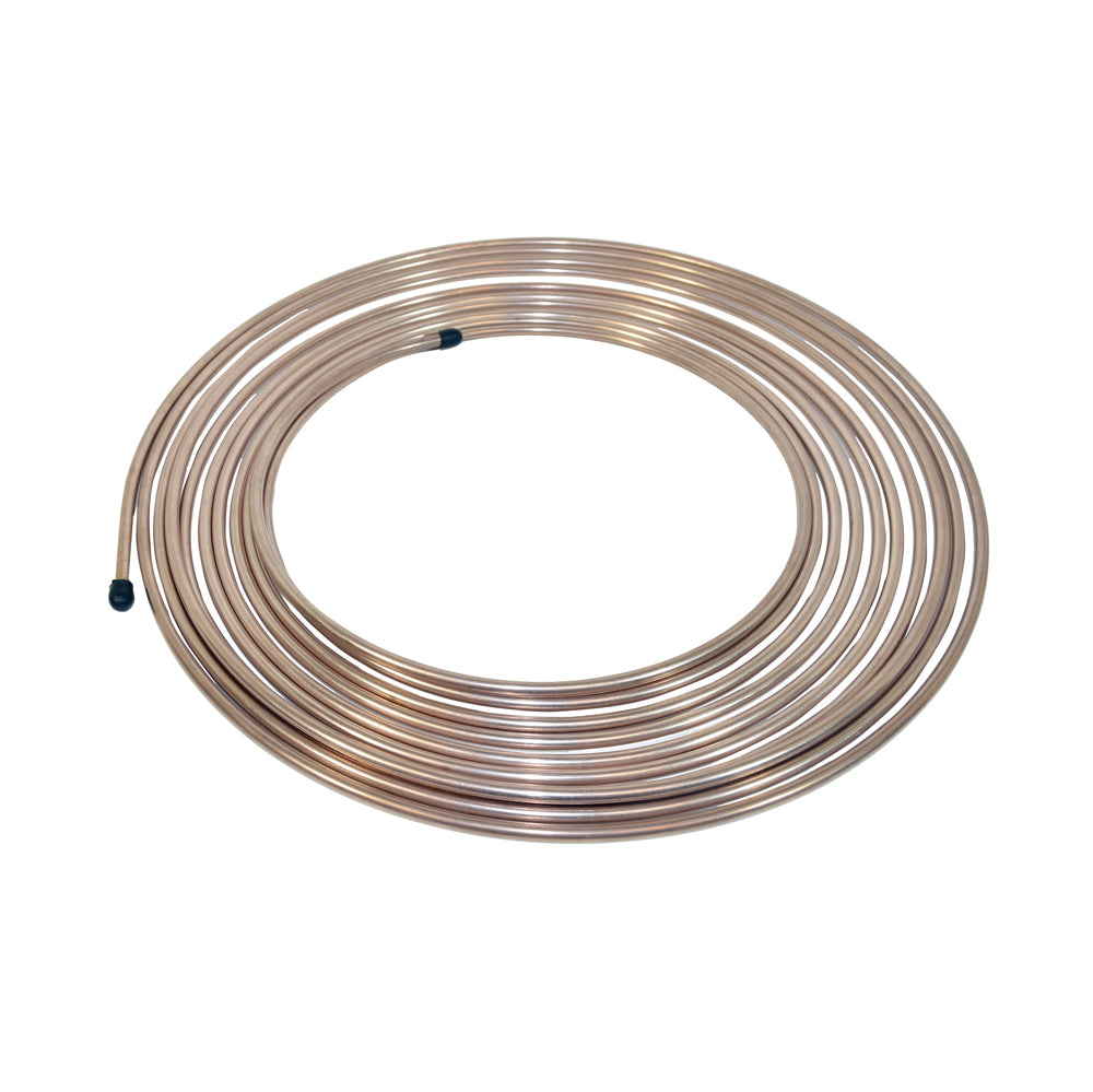 3/16 Inch X 25 Foot Nicopp Coiled Brake Line Tubing