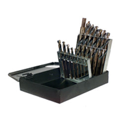 15 Piece Mechanics Length Drill Set With Black Index
