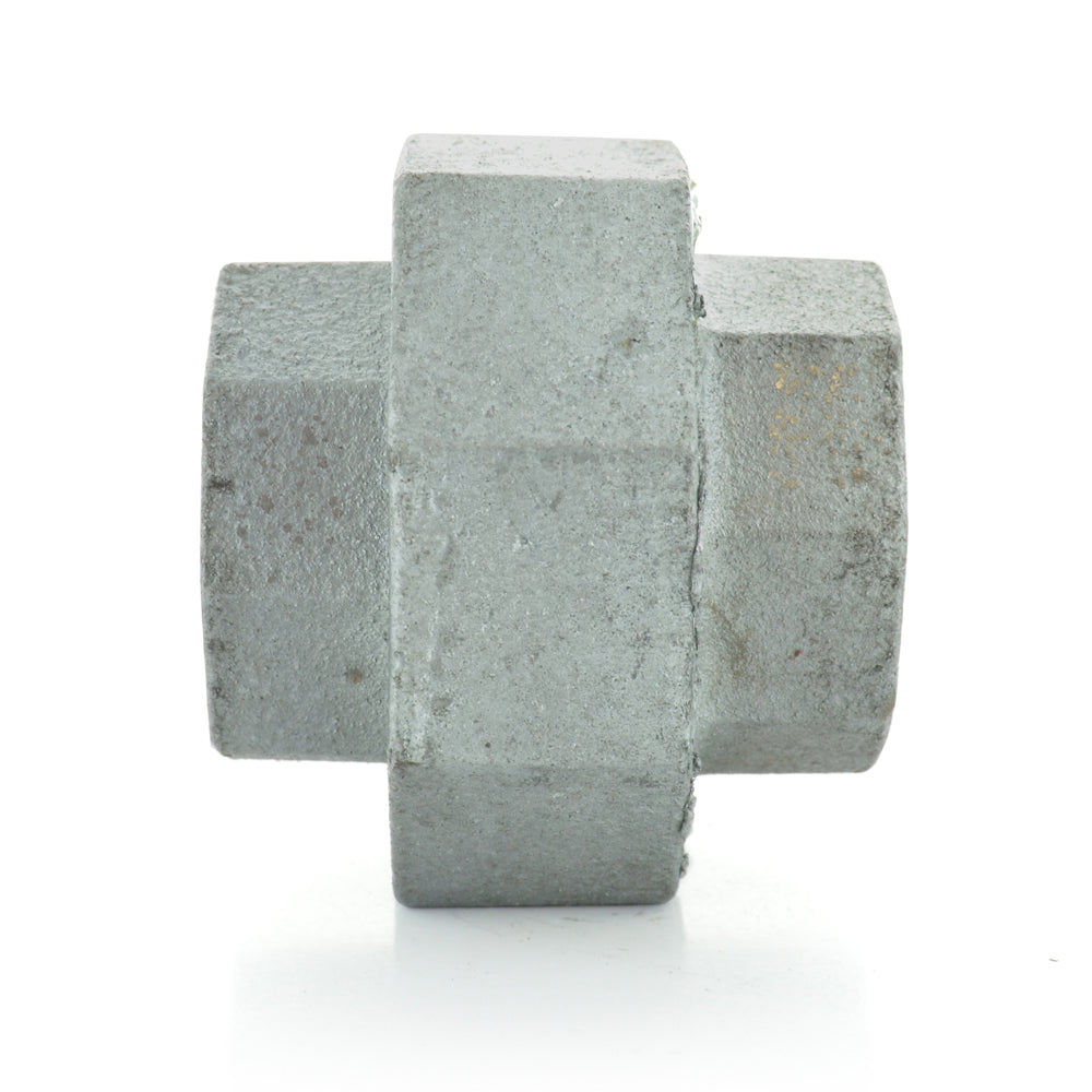 1/8" Schedule 40 Female Npt Galvanized Welded Malleable Iron Union USA