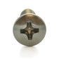 #10-32 x 2 Inch Fine Plain 18-8 (A2) Stainless Steel #2 Phillips Drive Oval Countersunk Head Machine Screw