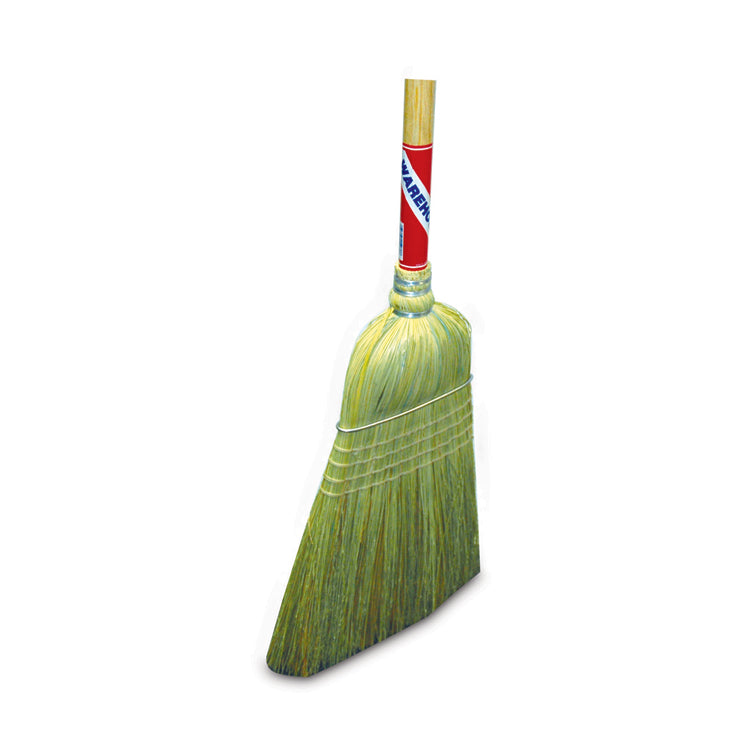 37-3/4 Inch X 56-1/4 Inch Black Lacquered Handle Medium Duty Janitor Broom