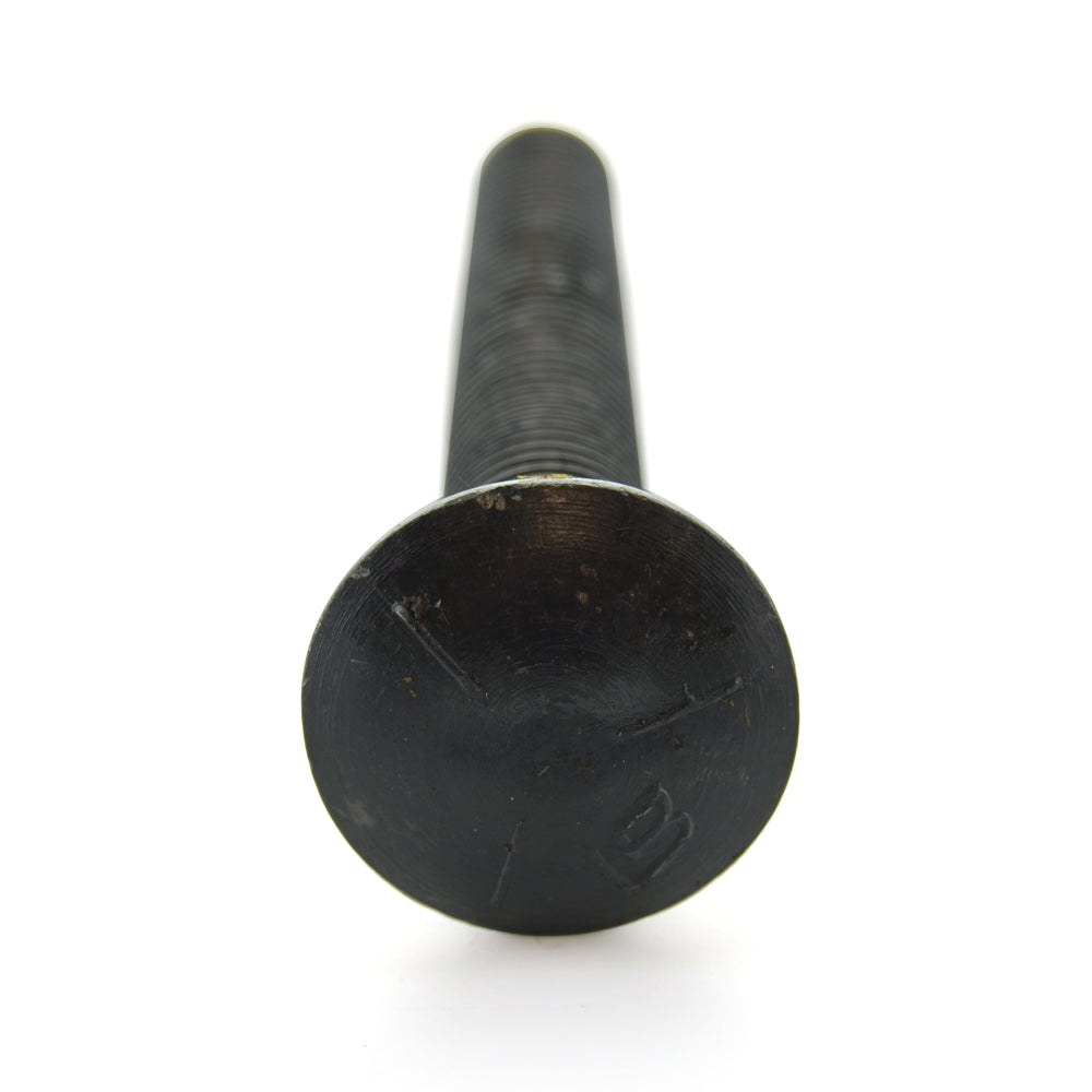 3/4-10 x 5 Inch Coarse Plain Grade 5 Round Head Carriage Bolt