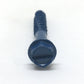 3/16 Inch x 2-3/4 Inch Slotted Hex Head Concrete Screw Anchor Blue Ceramic Coated Carbon Steel