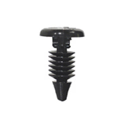 3/16" Black Plastic Shield Clip