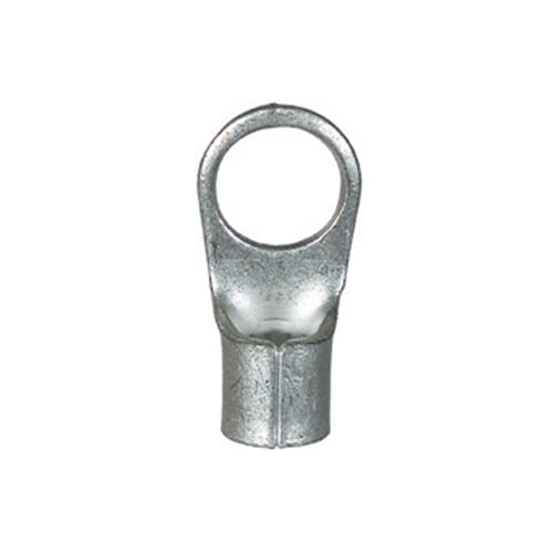 Ring Terminal 1/4L Brazed Barrel 4 Ga - Clearance