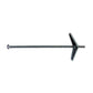 1/8 Inch x 2 Inch Zinc Plated Steel Toggle Bolt Anchor