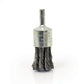 3/4 Inch X 0.020 Inch Carbon Steel Knot Straight Cup Stem Mounted End Brush