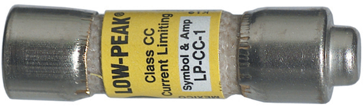 25 Amp Lp-Cc Type 13/32 Inch x 1-1/2 Inch 600 Vac Low Peak Time Delay Class Cc Industrial Fuse