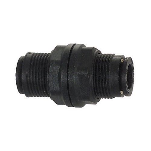 M8 Compression Technical Polymer Bulkhead Tube Union